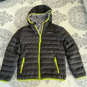 Eddie Bauer Boys 14/16 Reversible Puffer Coat